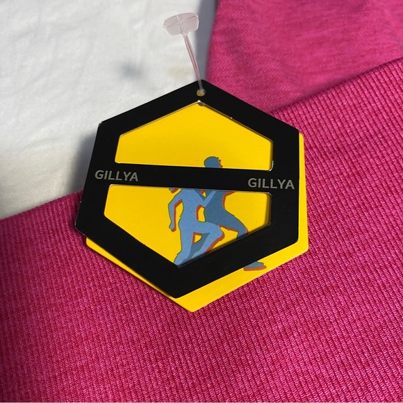 NWT Gillya Scrunch Butt Compression Leggings Barbie Pink Brand New Thick Smooth - Picture 8 of 9